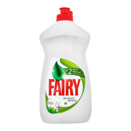 Засіб для миття посуду Зелене яблуко Fairy 500мл