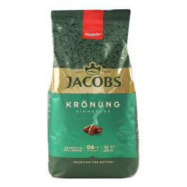 Кава натуральна смажена в зернах Kronung Jacobs м/у 500г