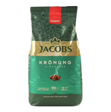 Кава натуральна смажена в зернах Kronung Jacobs м/у 500г