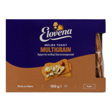 Хлібці багатозернові хрусткі Elovena к/у 100г