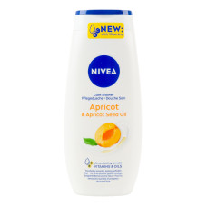 Гель-догляд для душу Абрикос та олія абрикосових кісточок Nivea 250мл