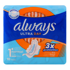 Прокладки гігієнічні ароматизовані Normal Ultra Day Always 10шт