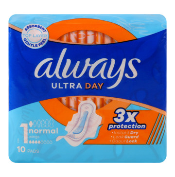 Прокладки гігієнічні ароматизовані Normal Ultra Day Always 10шт