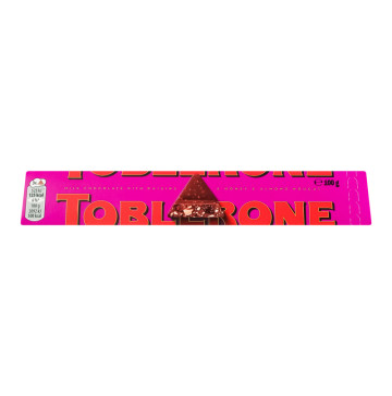 Шоколад молочний з родзинками та медово-мигдальною нугою Toblerone к/у 100г