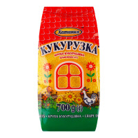 Крупа кукурудзяна шліфована №5 Кукурузка Хатинка м/у 700г