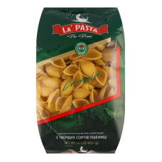 Вироби макаронні з твердих сортів пшениці Черепашки La Pasta Per Primi м/у 400г