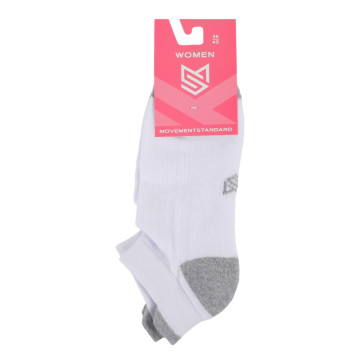 Шкарпетки жіночі MovementStandard №MS M0104S 16 36-40 білий-сірий