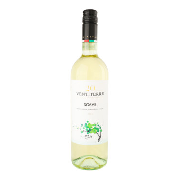 Вино біле сухе Soave Ventiterre 12% с/пл 750мл