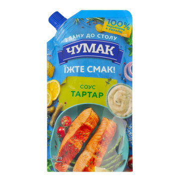 Соус Тартар Чумак д/п 200г