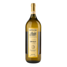 Вино 1.5л 12% біле сухе Цинандалі Kartuli Vazi пл