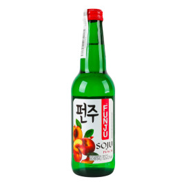 Напій спиртний 350мл 15% Персик Soju Funju пл