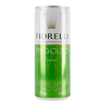 Напій на основі вина 0.25л 7% Bianco Fragolino Fiorelli з/б