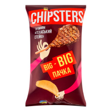 Чіпси картопляні Техаський Стейк Chipster's м/у 180г