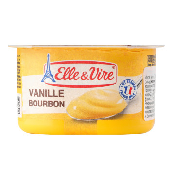 Крем-десерт 2.7% з ваніллю Elle&Vire ст 100г