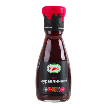 Соус Журавлинний Руна c/пл 240г