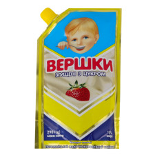 Вершки згущені 15% з цукром Первомайський МКК д/п 290г