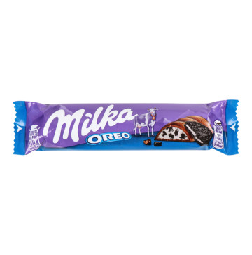 Шоколад Milka зі шматочками печива Oreo 37г