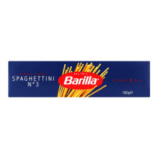 Вироби макаронні з твердих сортів пшениці Spaghettini №3 Barilla к/у 500г