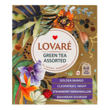 Чай зелений Assorted Lovare к/у 32х1.5г