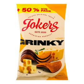 Грінки житньо-пшеничні Сир Jokers м/у 120г