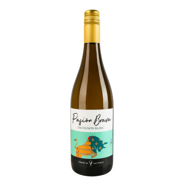 Вино 750мл 11.5% біле сухе виноградне Совіньйон Блан Pasion Brava пл