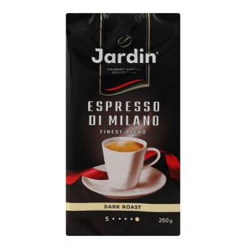 Кава натуральна мелена Espresso di milano Jardin в/у 250г