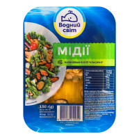Мідії м'ясо класичні в/о ВС 150г