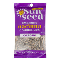 Насіння соняшника смажене солоне Преміум SunSeed м/у 90г