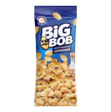 Арахіс смажений солоний Big Bob м/у 70г