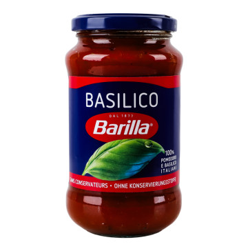 Соус томатний з базиліком Basilico Barilla с/б 400г