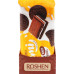 Шоколад молочний з печивом Black, White&Caramel Lacmi Roshen м/у 100г