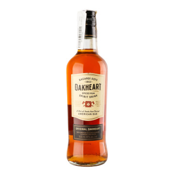 Ром 0,5л 35% Oakheart Bacardi