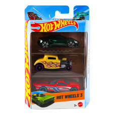 Набір машинок для дітей від 3років №К5904 Hot Wheels 3шт