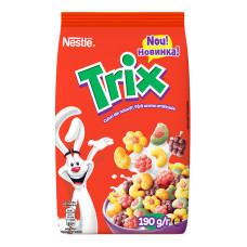 Сніданок сухий з вітамінами та мінеральними речовинами Trix Nestle м/у 190г