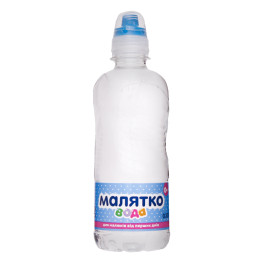 Вода для дітей з перших днів життя питна негазована Малятко п/пл 0.33л