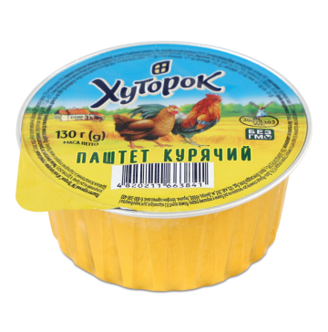 Паштет курячий Хуторок ст 130г