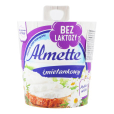 Сир 65% вершковий свіжий безлактозний Almette Hochland ст 150г