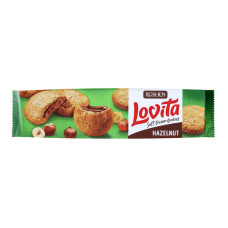 Печиво здобне з горіховою начинкою Lovita Soft Cream Cookies Roshen м/у 170г