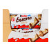 Вафлі з молочно-горіховою начинкою покриті білим шоколадом White Bueno Kinder м/у 39г