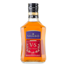 Бренді 0.25л 36% виноградний ординарний VS Select Shabo пл