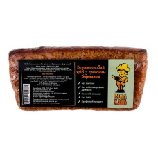 Хліб формовий безглютеновий з гречаним борошном Riga Хліб м/у 0.26кг Хліб формовий безглютеновий з гречаним борошном Riga Хліб м/у 0.26кг