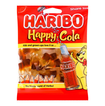 Цукерки желейні неглазуровані Happy-Cola Haribo м/у 150г