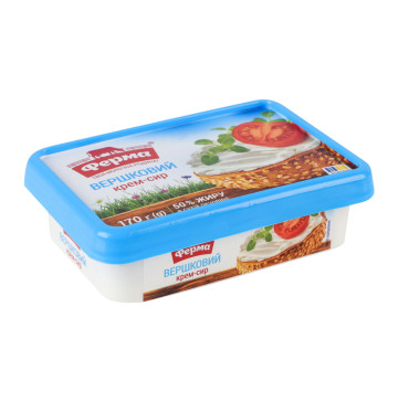 Крем-сир 50% Вершковий Ферма п/у 170г
