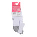 Шкарпетки жіночі MovementStandard №MS M0104S 16 36-40 білий-сірий