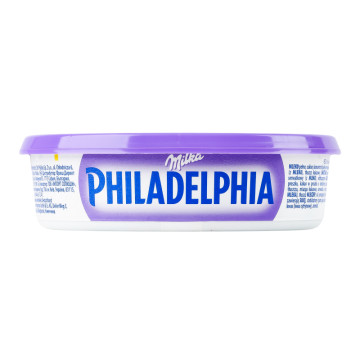 Сир 21.5% м'який з молочним шоколадом Milka Philadelphia п/у 175г