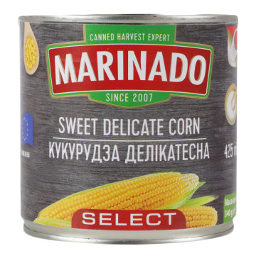 Кукурудза делікатесна Select Marindo з/б 340г