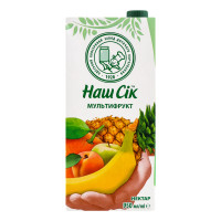 Нектар Наш Сік мультифр 0.95л