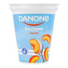 Йогурт 3.2% Персик Danone ст 260г