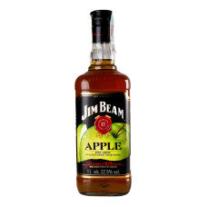 Лікер 1л 32.5% міцний Apple Jim Beam пл