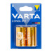Батарейки C 1.5V LR14 №4114 Longlife Varta 2шт